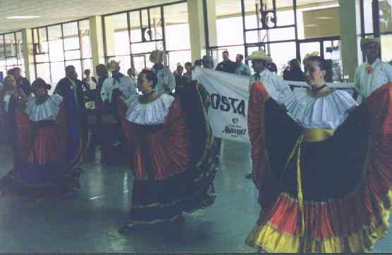 Airport Welcome in Costa Rica